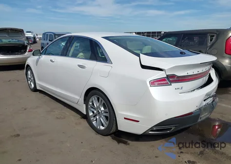 2013 Lincoln Mkz z USA, uszkodzony, nr VIN 3LN6L2G96DR815788